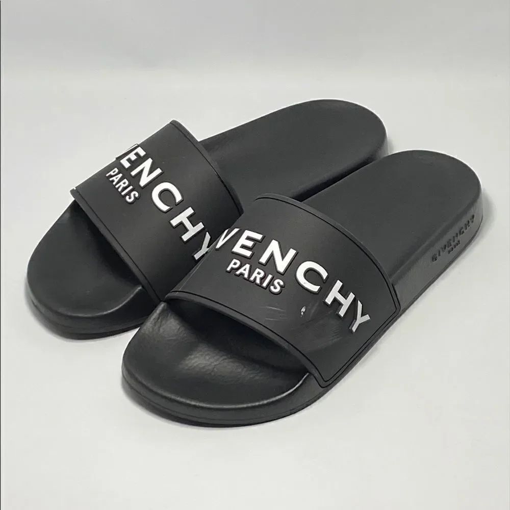 Givenchy Logo Pool Slides size 39